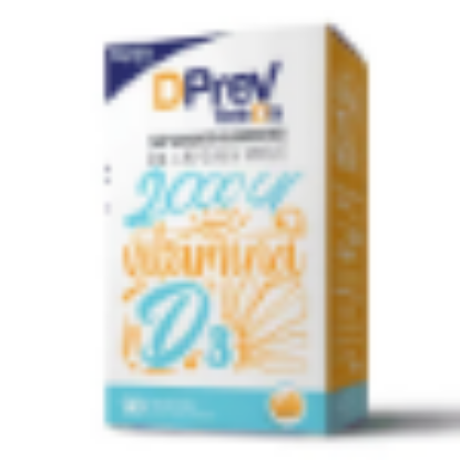 Imagem de Dprev Vitamina D Colecalciferol Dprev Todo Dia 2000UI 90 Cápsulas